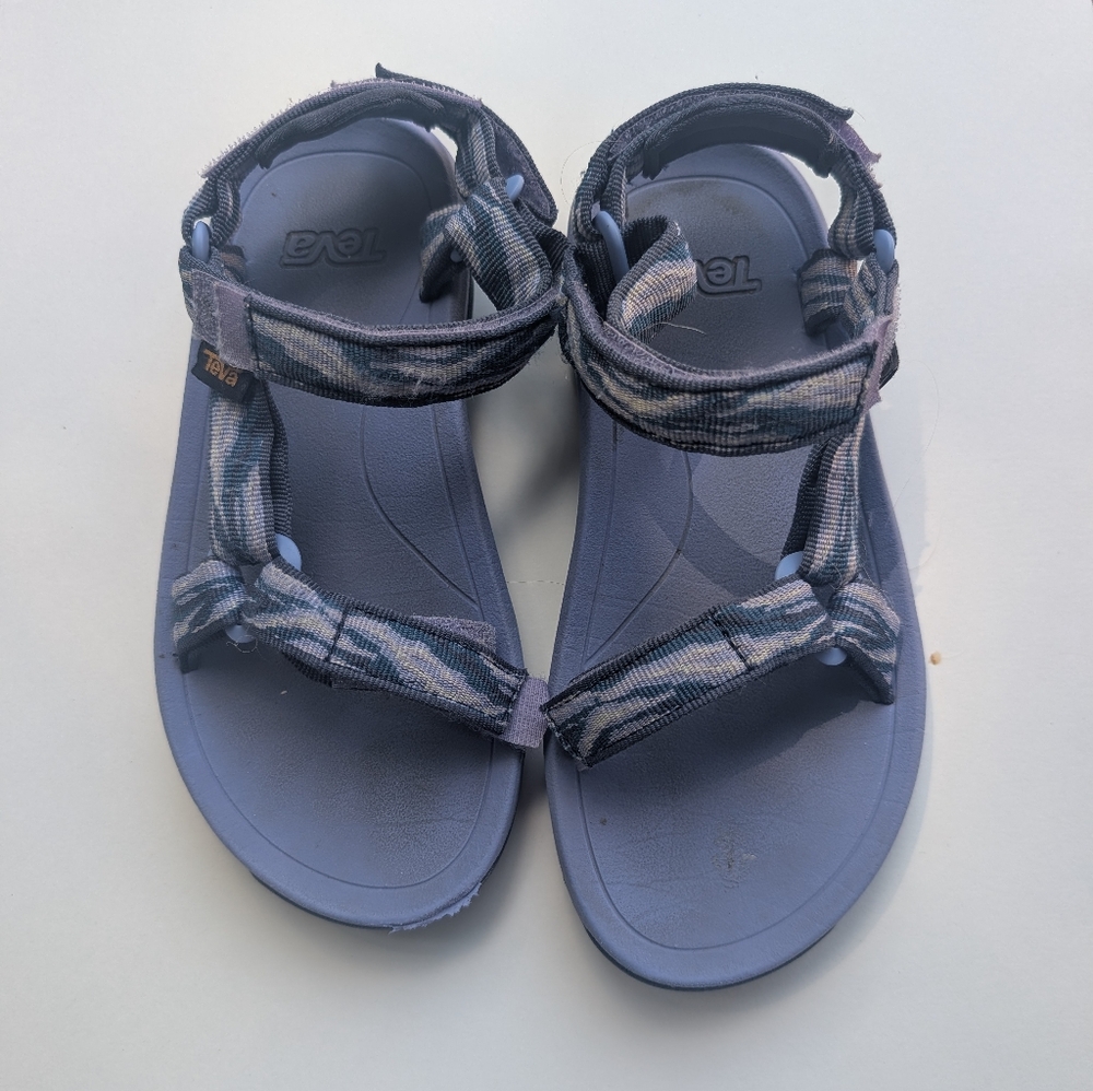 Teva Strappy Blue Sandals